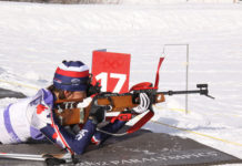 Norwegian Biathlon with MG-3 on a Military Vehicle
